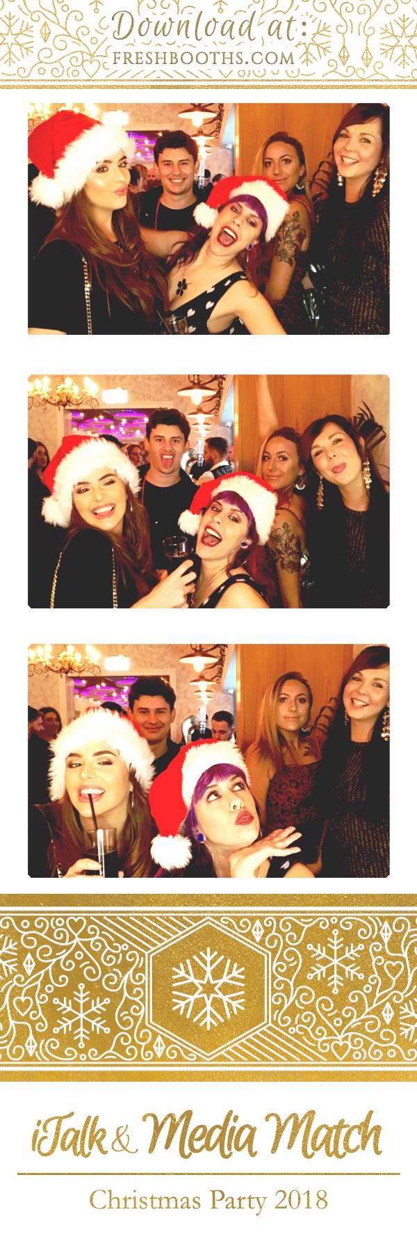 iTalk & Media Match Christmas Party | View more photos from the event at gallery.freshbooths.com/u/FreshBooths/iTalk-Media-Match-Christmas-Party