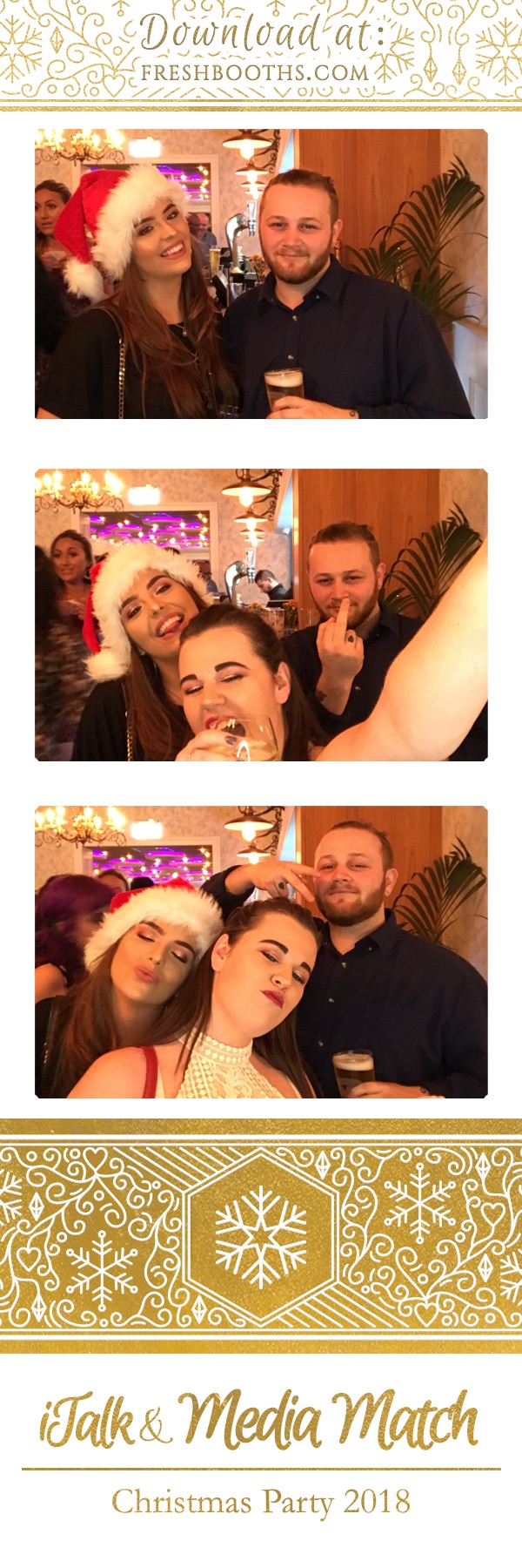 iTalk & Media Match Christmas Party | View more photos from the event at gallery.freshbooths.com/u/FreshBooths/iTalk-Media-Match-Christmas-Party