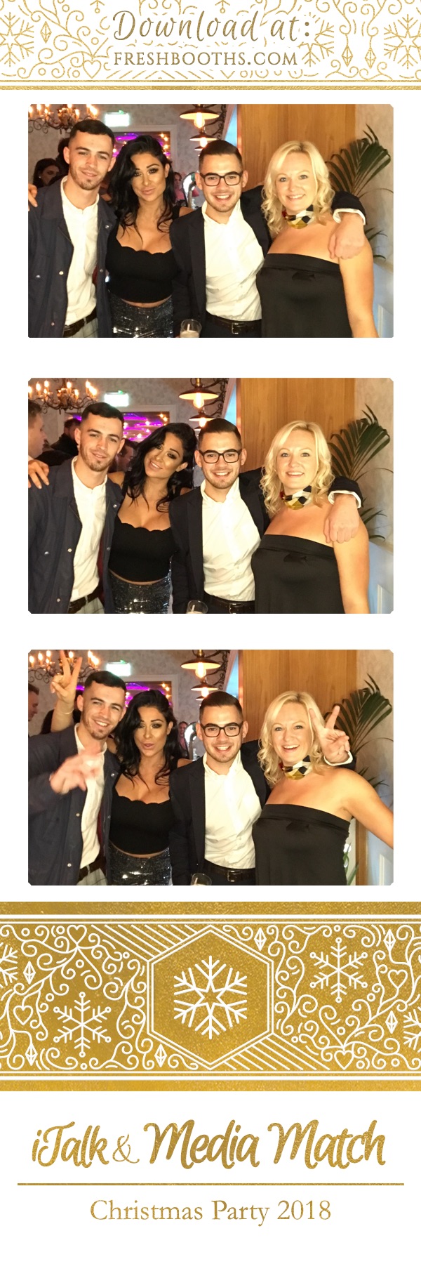 iTalk & Media Match Christmas Party | View more photos from the event at gallery.freshbooths.com/u/FreshBooths/iTalk-Media-Match-Christmas-Party