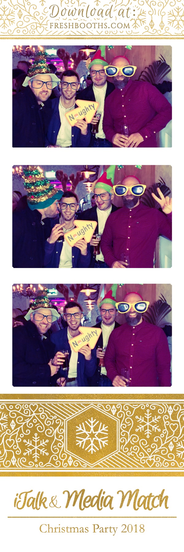 iTalk & Media Match Christmas Party | View more photos from the event at gallery.freshbooths.com/u/FreshBooths/iTalk-Media-Match-Christmas-Party
