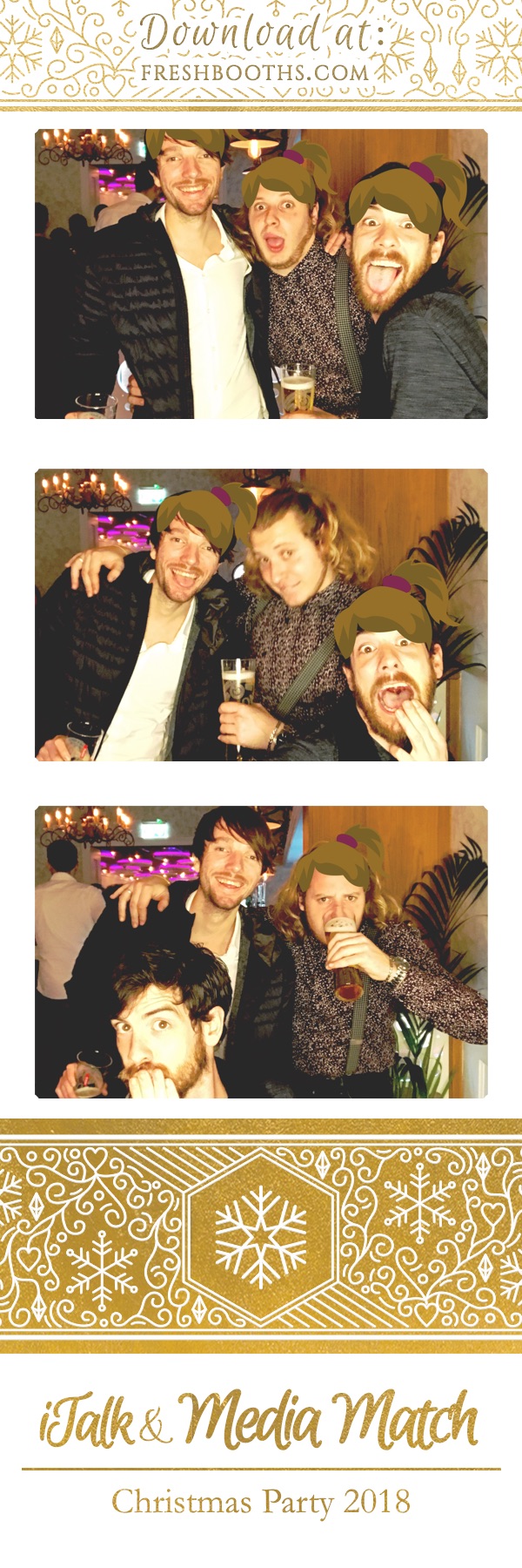 iTalk & Media Match Christmas Party | View more photos from the event at gallery.freshbooths.com/u/FreshBooths/iTalk-Media-Match-Christmas-Party