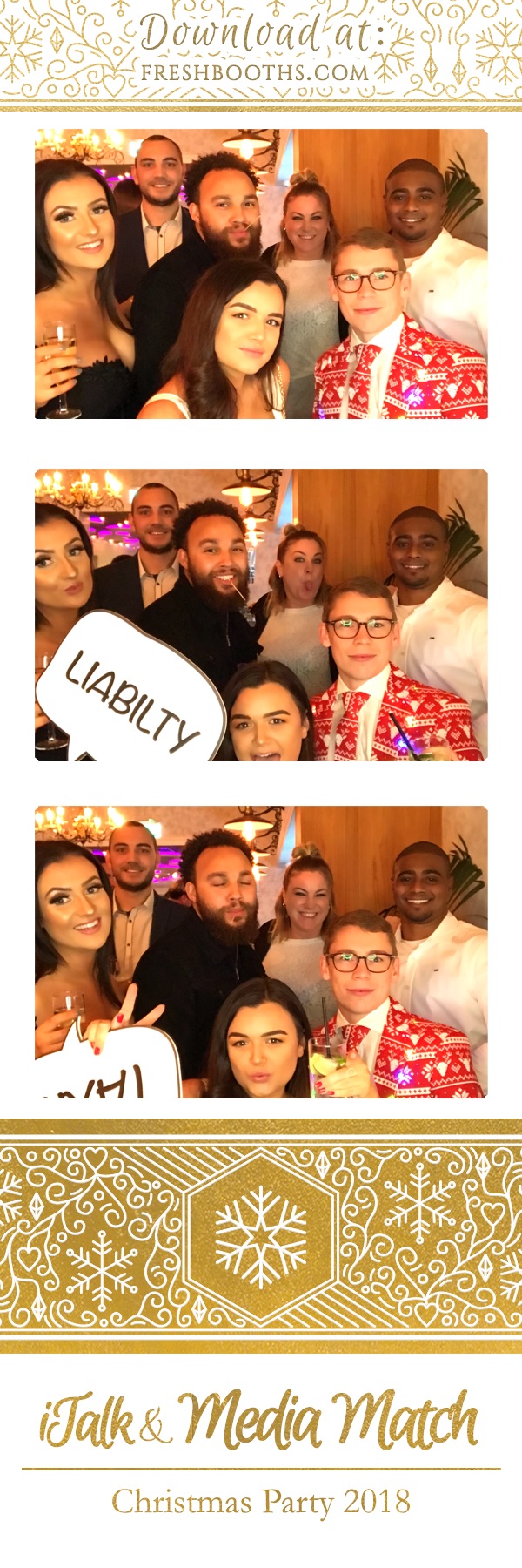 iTalk & Media Match Christmas Party | View more photos from the event at gallery.freshbooths.com/u/FreshBooths/iTalk-Media-Match-Christmas-Party