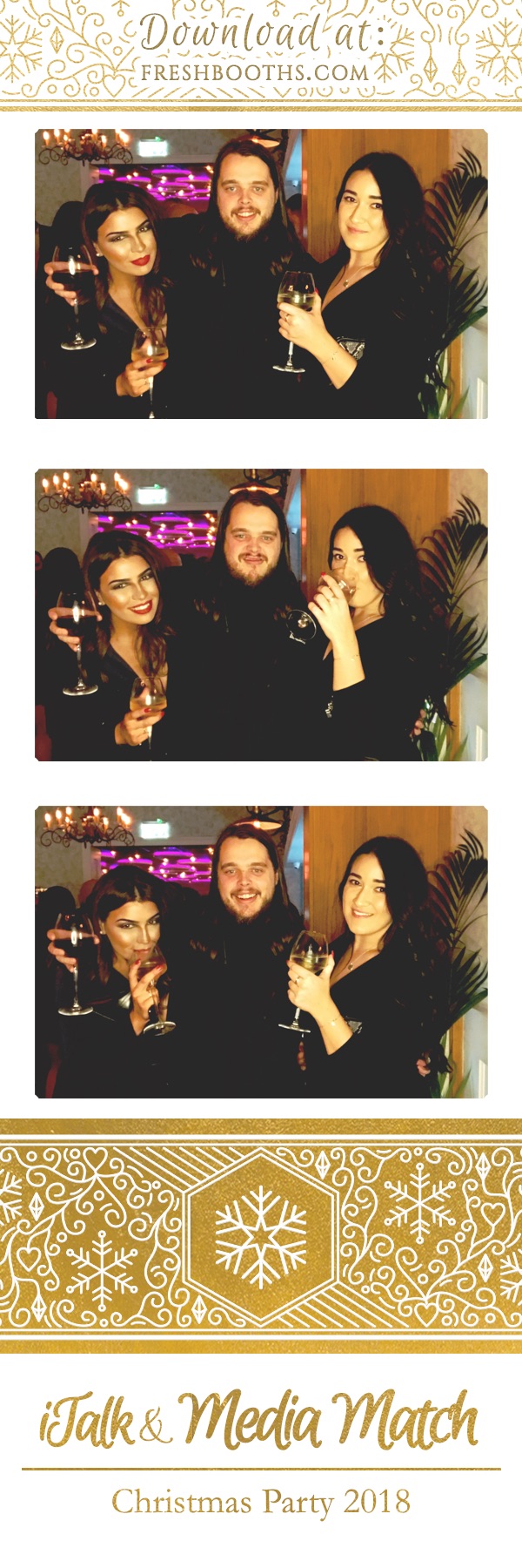 iTalk & Media Match Christmas Party | View more photos from the event at gallery.freshbooths.com/u/FreshBooths/iTalk-Media-Match-Christmas-Party
