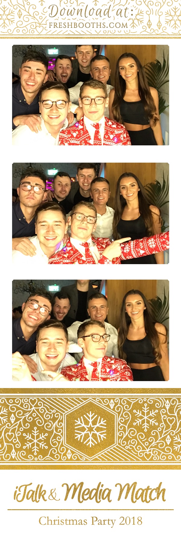 iTalk & Media Match Christmas Party | View more photos from the event at gallery.freshbooths.com/u/FreshBooths/iTalk-Media-Match-Christmas-Party