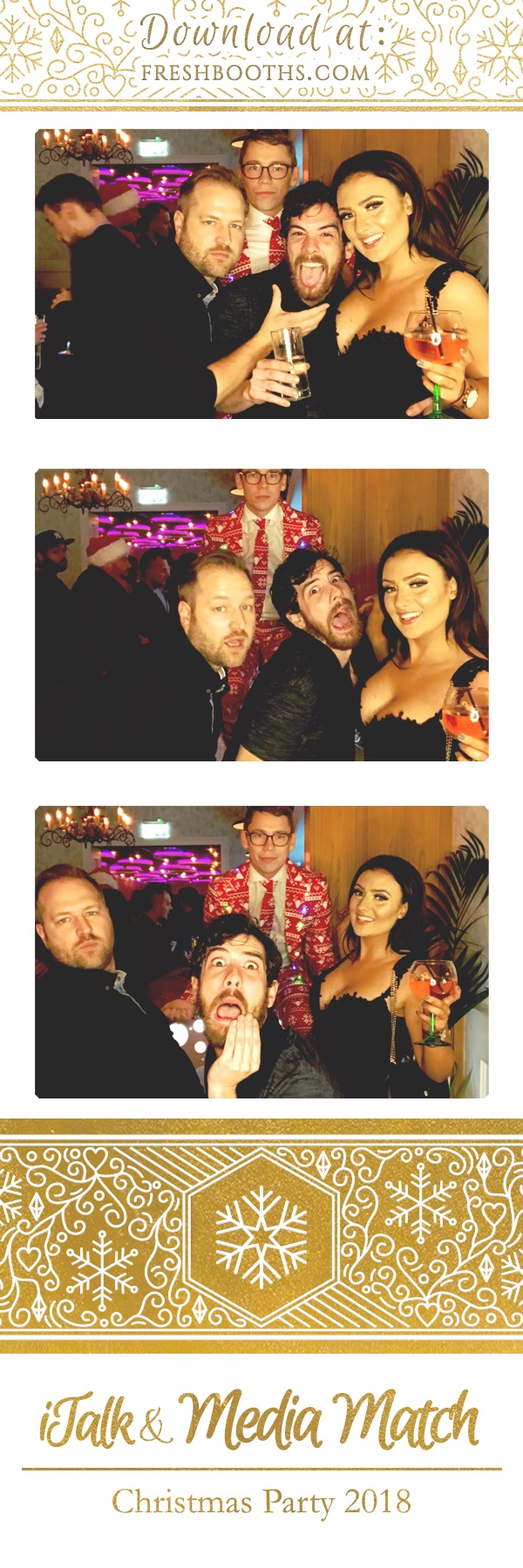 iTalk & Media Match Christmas Party | View more photos from the event at gallery.freshbooths.com/u/FreshBooths/iTalk-Media-Match-Christmas-Party