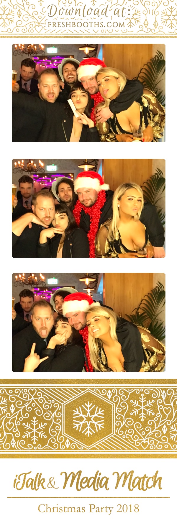 iTalk & Media Match Christmas Party | View more photos from the event at gallery.freshbooths.com/u/FreshBooths/iTalk-Media-Match-Christmas-Party