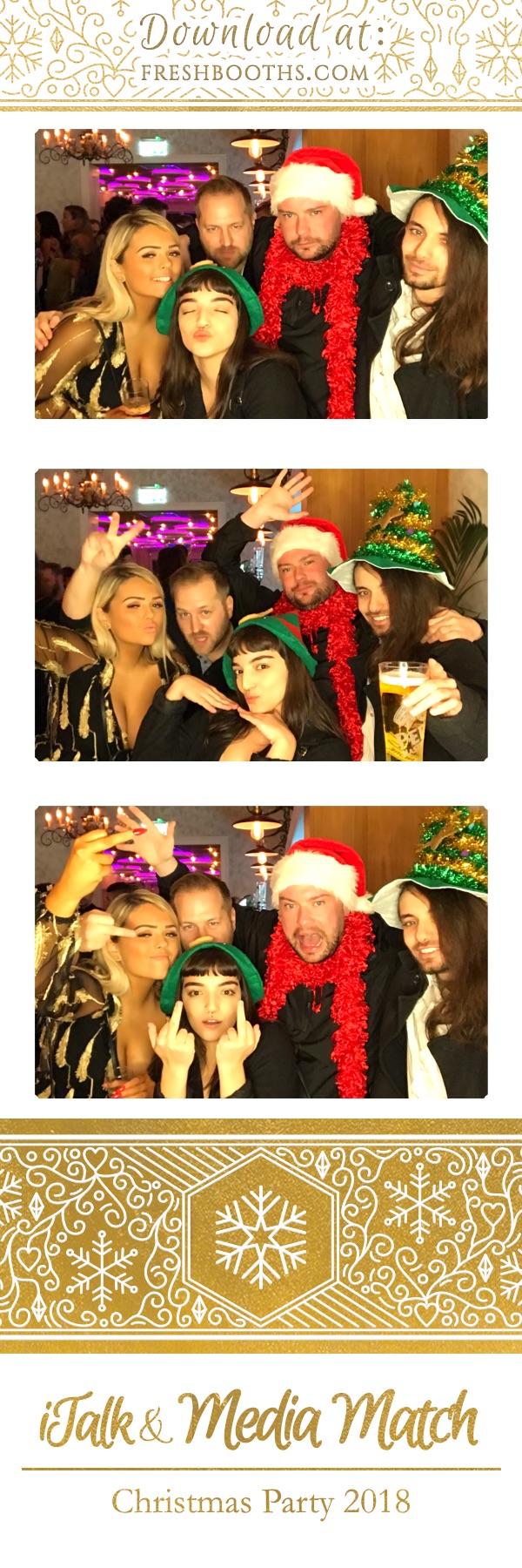 iTalk & Media Match Christmas Party | View more photos from the event at gallery.freshbooths.com/u/FreshBooths/iTalk-Media-Match-Christmas-Party