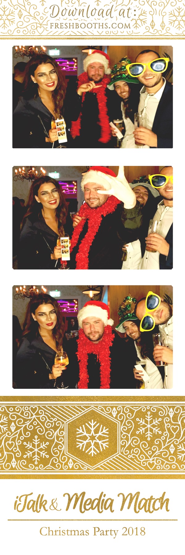 iTalk & Media Match Christmas Party | View more photos from the event at gallery.freshbooths.com/u/FreshBooths/iTalk-Media-Match-Christmas-Party