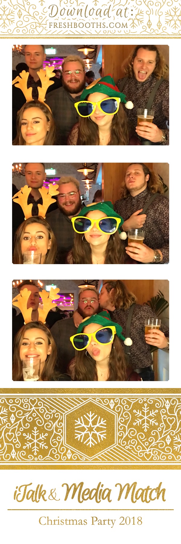iTalk & Media Match Christmas Party | View more photos from the event at gallery.freshbooths.com/u/FreshBooths/iTalk-Media-Match-Christmas-Party