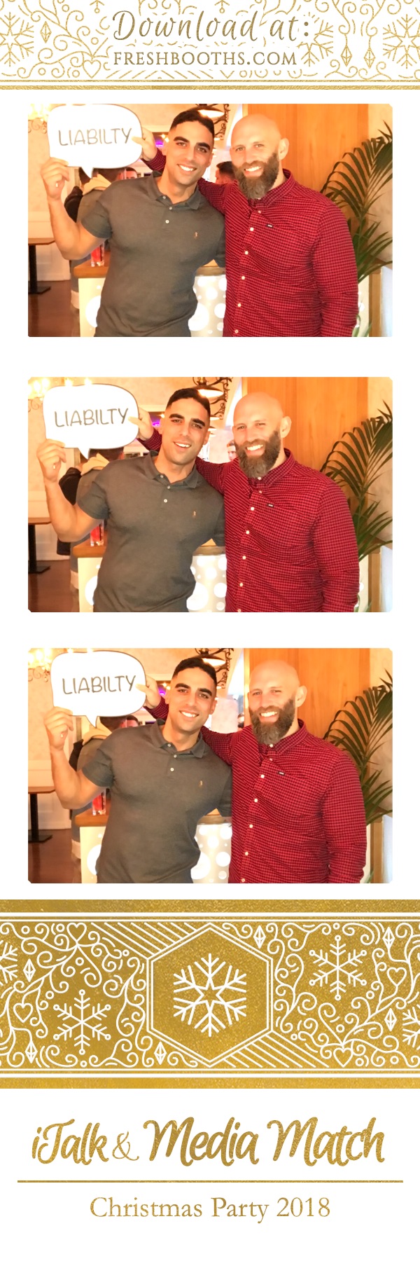 iTalk & Media Match Christmas Party | View more photos from the event at gallery.freshbooths.com/u/FreshBooths/iTalk-Media-Match-Christmas-Party