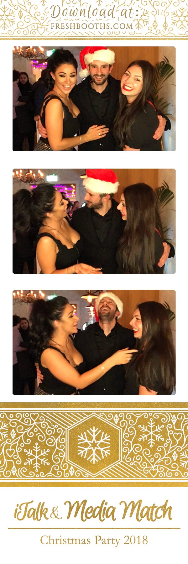 iTalk & Media Match Christmas Party | View more photos from the event at gallery.freshbooths.com/u/FreshBooths/iTalk-Media-Match-Christmas-Party