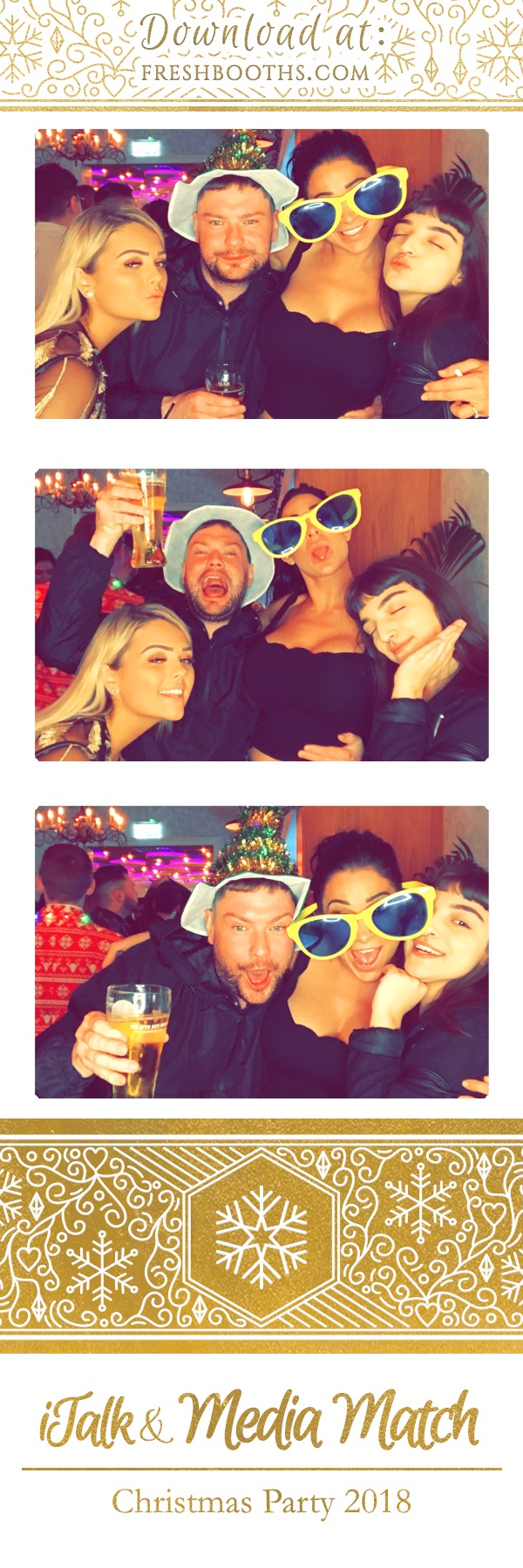 iTalk & Media Match Christmas Party | View more photos from the event at gallery.freshbooths.com/u/FreshBooths/iTalk-Media-Match-Christmas-Party