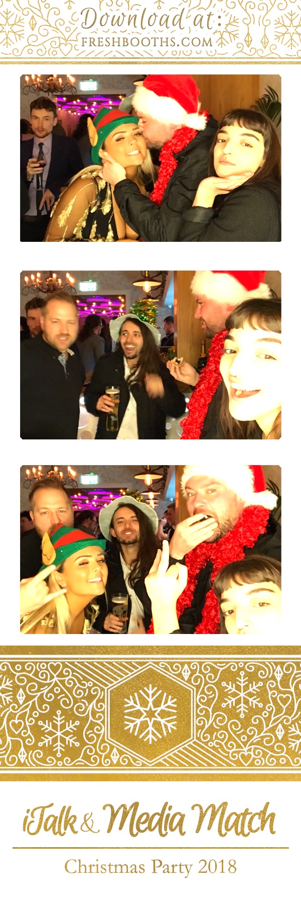 iTalk & Media Match Christmas Party | View more photos from the event at gallery.freshbooths.com/u/FreshBooths/iTalk-Media-Match-Christmas-Party