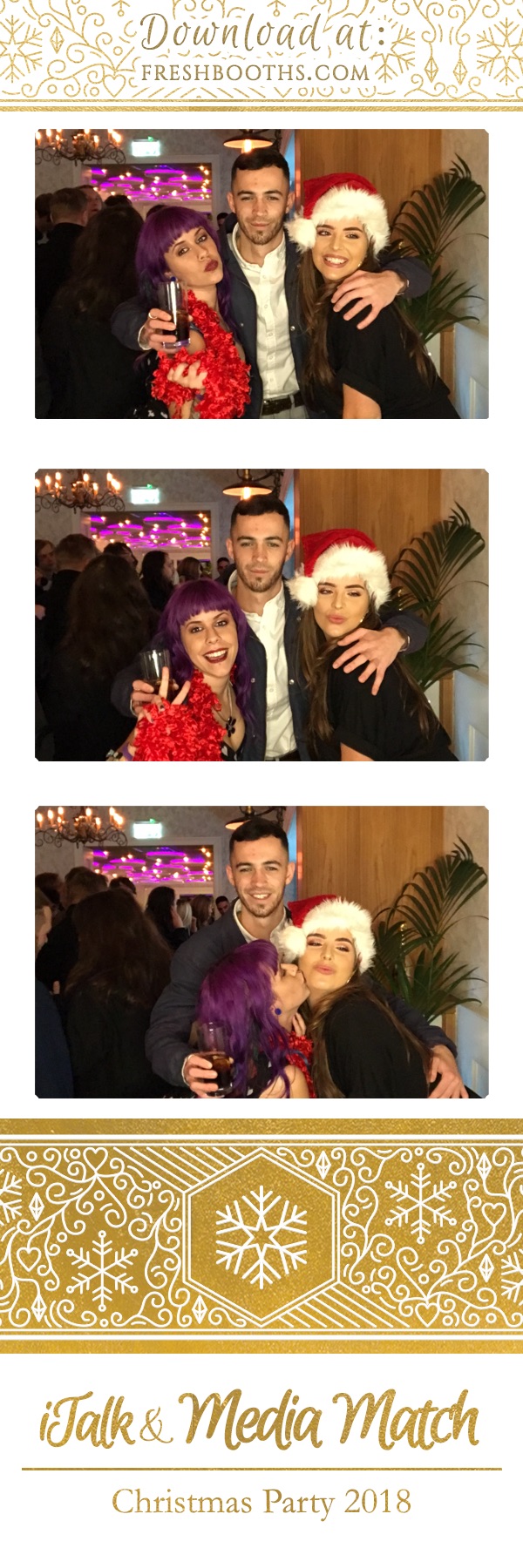 iTalk & Media Match Christmas Party | View more photos from the event at gallery.freshbooths.com/u/FreshBooths/iTalk-Media-Match-Christmas-Party