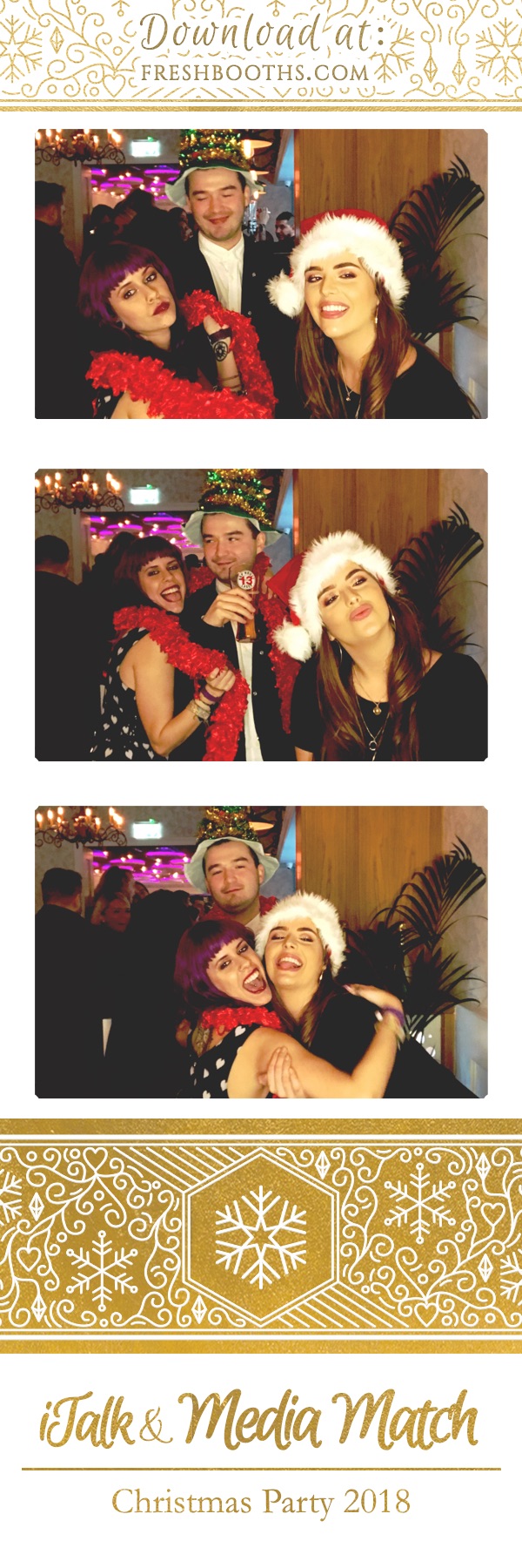 iTalk & Media Match Christmas Party | View more photos from the event at gallery.freshbooths.com/u/FreshBooths/iTalk-Media-Match-Christmas-Party