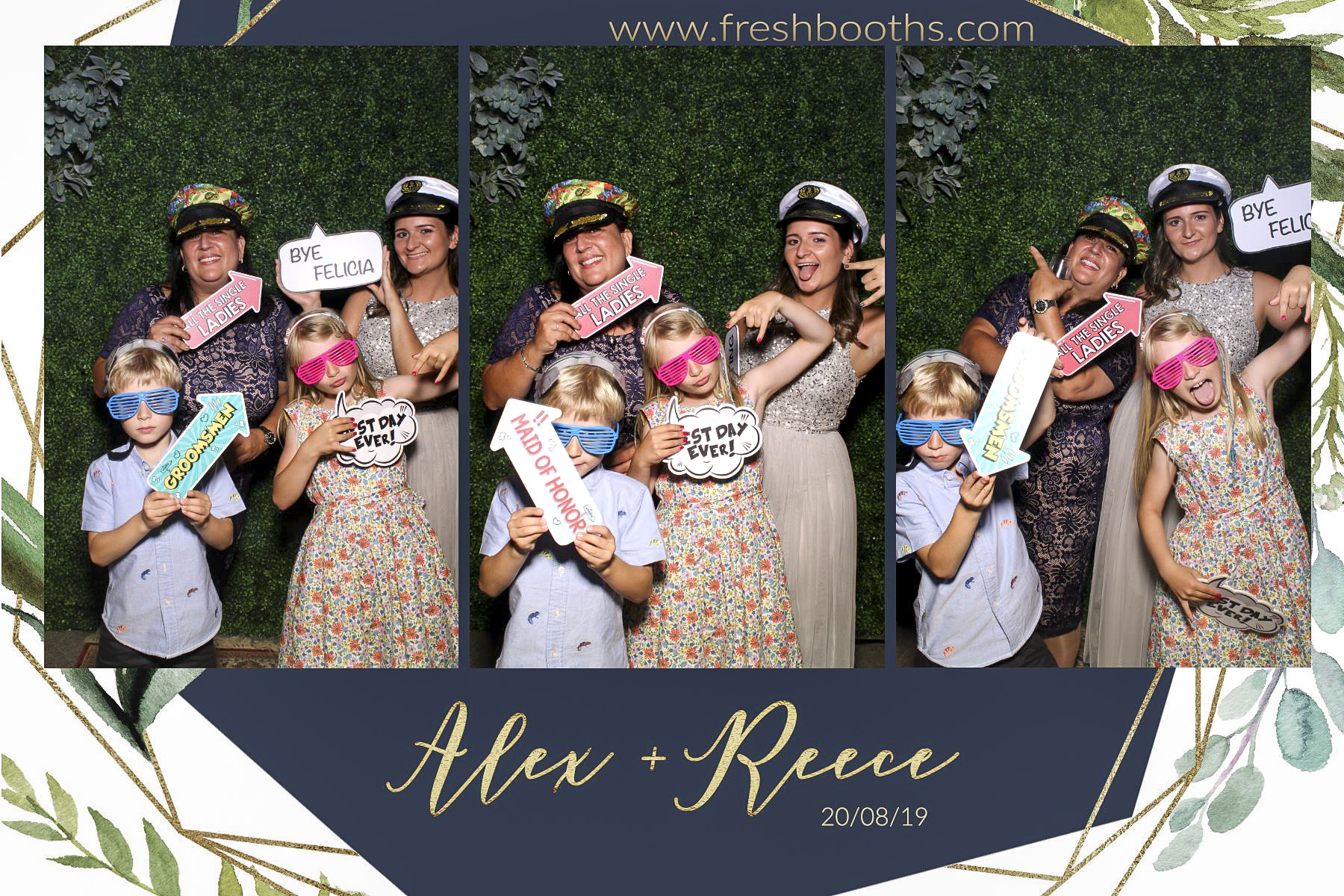 Alex & Reece Wedding - Selfie Mirror | View more photos from the event at gallery.freshbooths.com/u/FreshBooths/Alex-Reece-Wedding-Selfie-Mirror