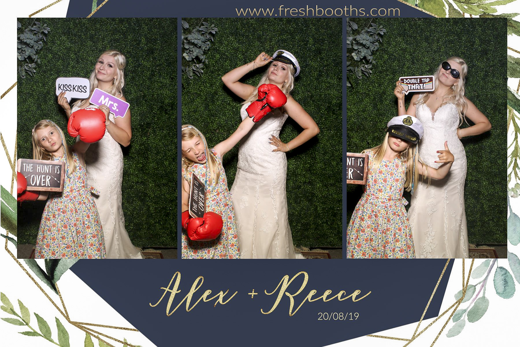 Alex & Reece Wedding - Selfie Mirror | View more photos from the event at gallery.freshbooths.com/u/FreshBooths/Alex-Reece-Wedding-Selfie-Mirror