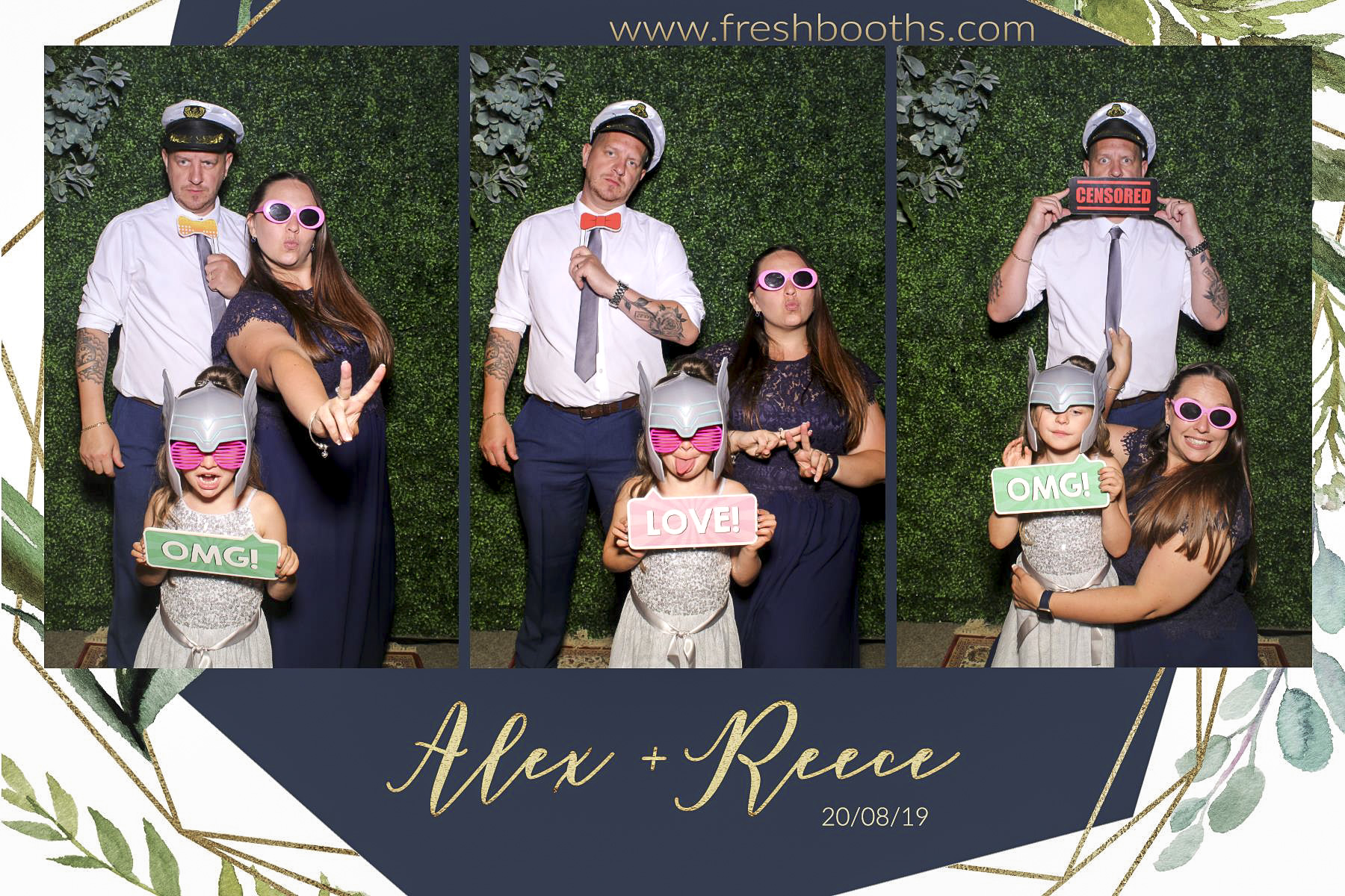 Alex & Reece Wedding - Selfie Mirror | View more photos from the event at gallery.freshbooths.com/u/FreshBooths/Alex-Reece-Wedding-Selfie-Mirror