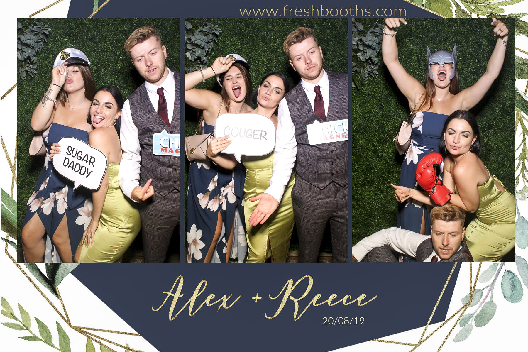 Alex & Reece Wedding - Selfie Mirror | View more photos from the event at gallery.freshbooths.com/u/FreshBooths/Alex-Reece-Wedding-Selfie-Mirror