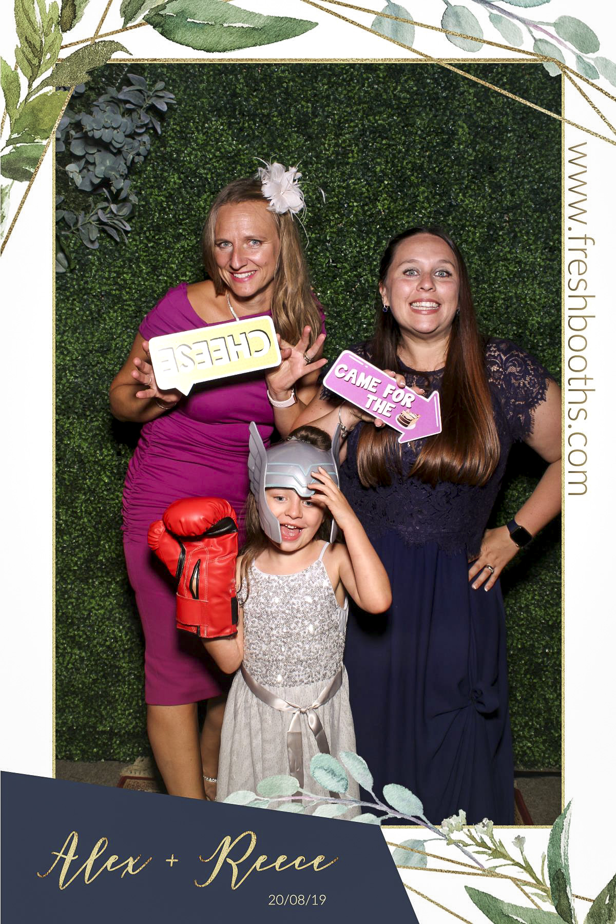 Alex & Reece Wedding - Selfie Mirror | View more photos from the event at gallery.freshbooths.com/u/FreshBooths/Alex-Reece-Wedding-Selfie-Mirror