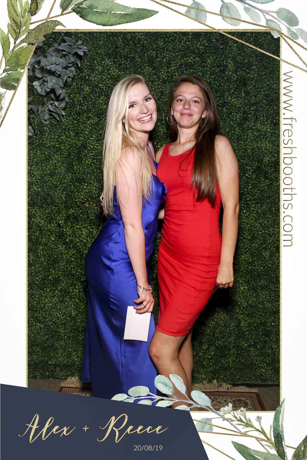 Alex & Reece Wedding - Selfie Mirror | View more photos from the event at gallery.freshbooths.com/u/FreshBooths/Alex-Reece-Wedding-Selfie-Mirror