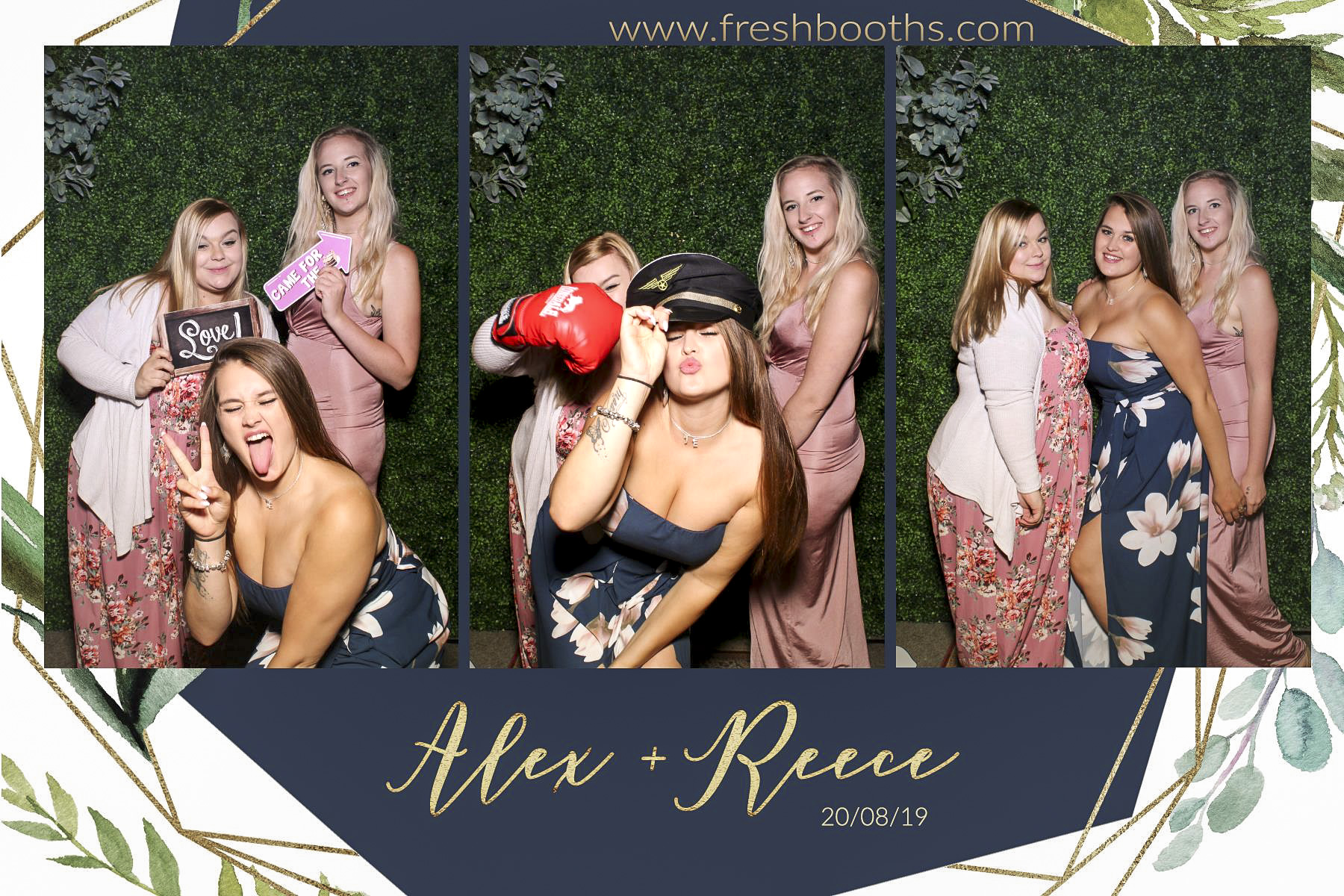 Alex & Reece Wedding - Selfie Mirror | View more photos from the event at gallery.freshbooths.com/u/FreshBooths/Alex-Reece-Wedding-Selfie-Mirror