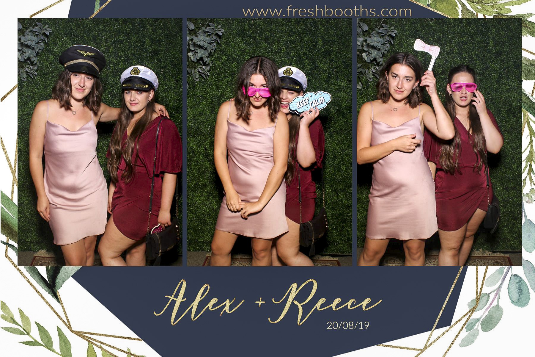 Alex & Reece Wedding - Selfie Mirror | View more photos from the event at gallery.freshbooths.com/u/FreshBooths/Alex-Reece-Wedding-Selfie-Mirror