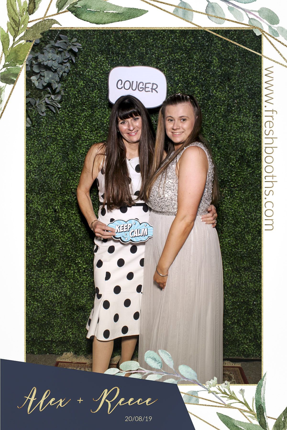Alex & Reece Wedding - Selfie Mirror | View more photos from the event at gallery.freshbooths.com/u/FreshBooths/Alex-Reece-Wedding-Selfie-Mirror
