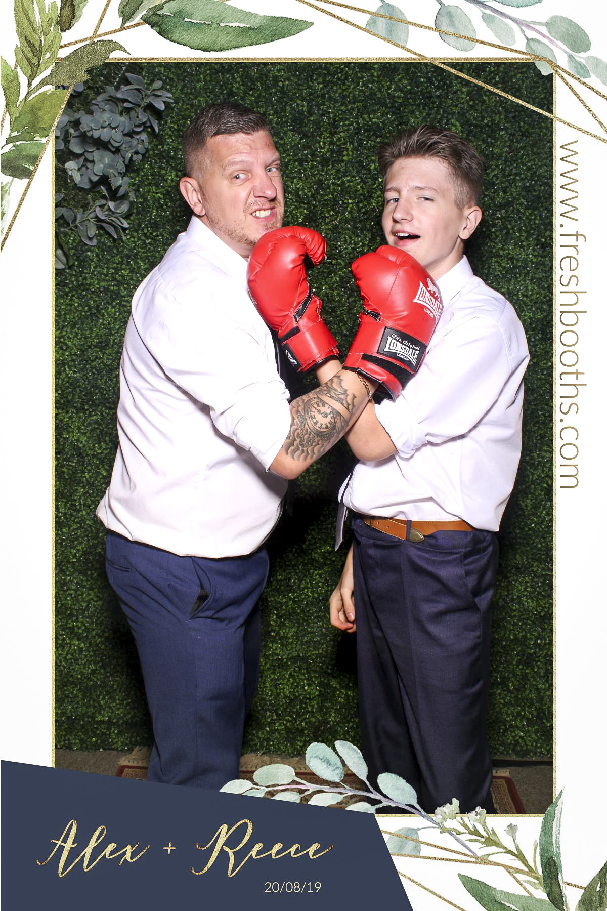 Alex & Reece Wedding - Selfie Mirror | View more photos from the event at gallery.freshbooths.com/u/FreshBooths/Alex-Reece-Wedding-Selfie-Mirror
