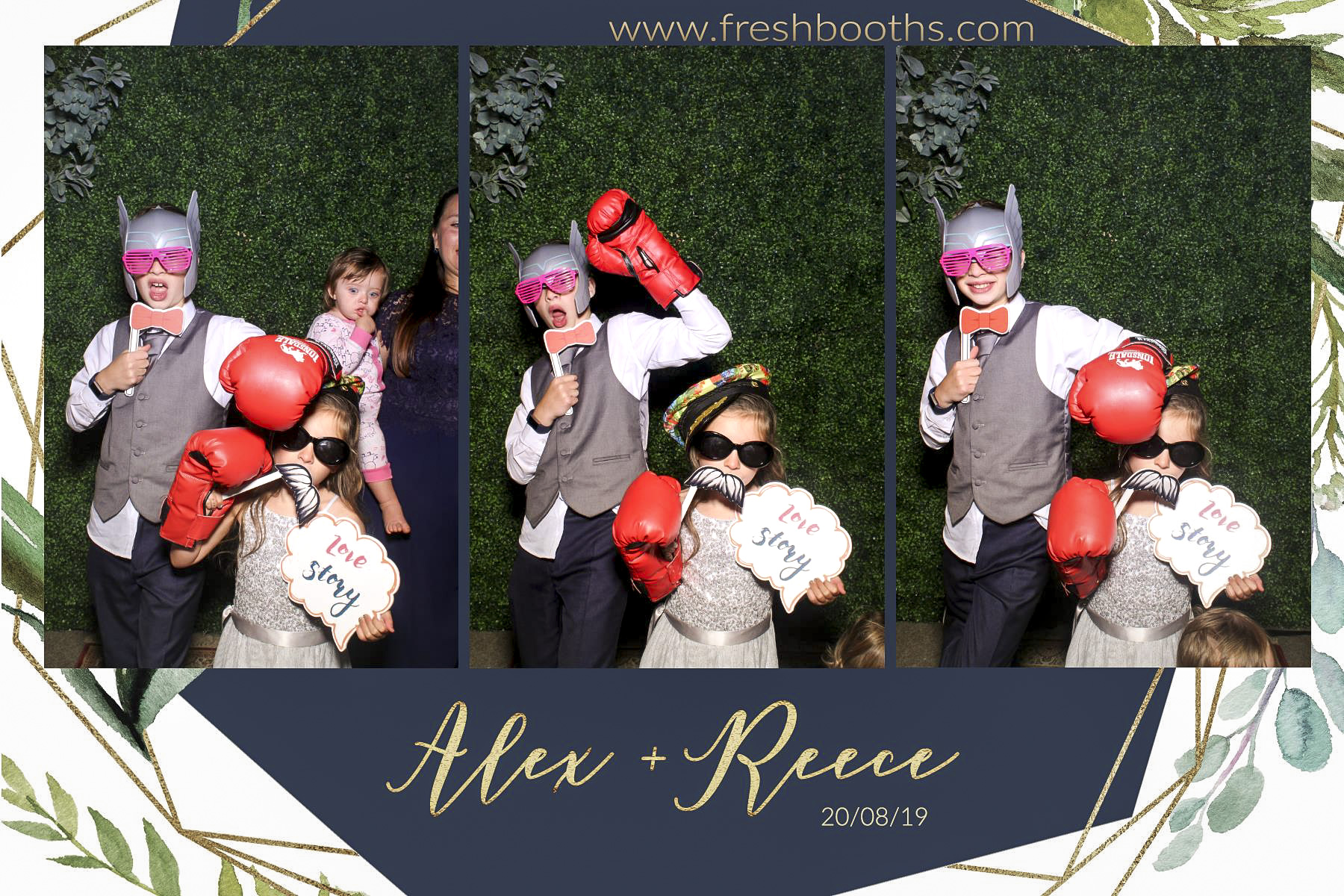 Alex & Reece Wedding - Selfie Mirror | View more photos from the event at gallery.freshbooths.com/u/FreshBooths/Alex-Reece-Wedding-Selfie-Mirror