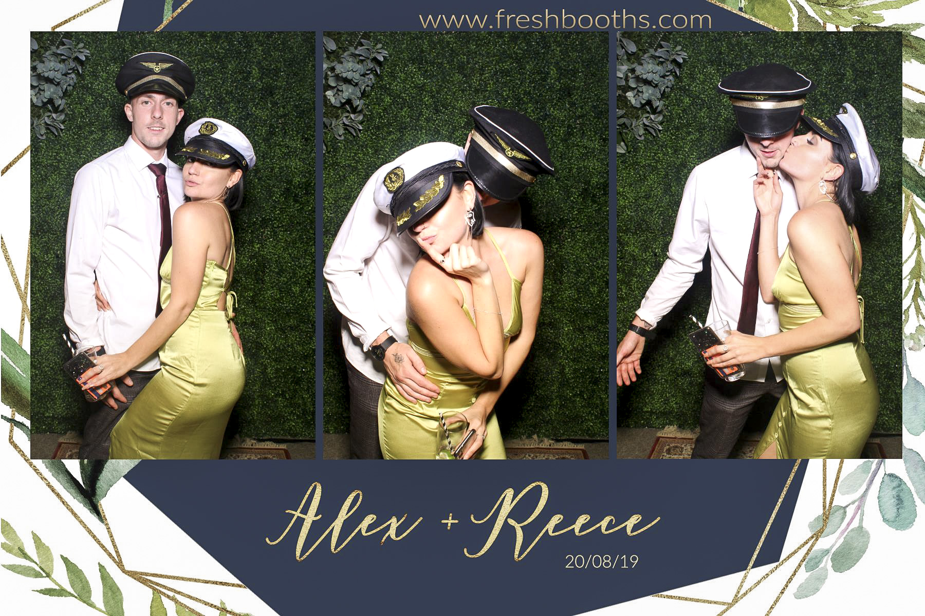 Alex & Reece Wedding - Selfie Mirror | View more photos from the event at gallery.freshbooths.com/u/FreshBooths/Alex-Reece-Wedding-Selfie-Mirror