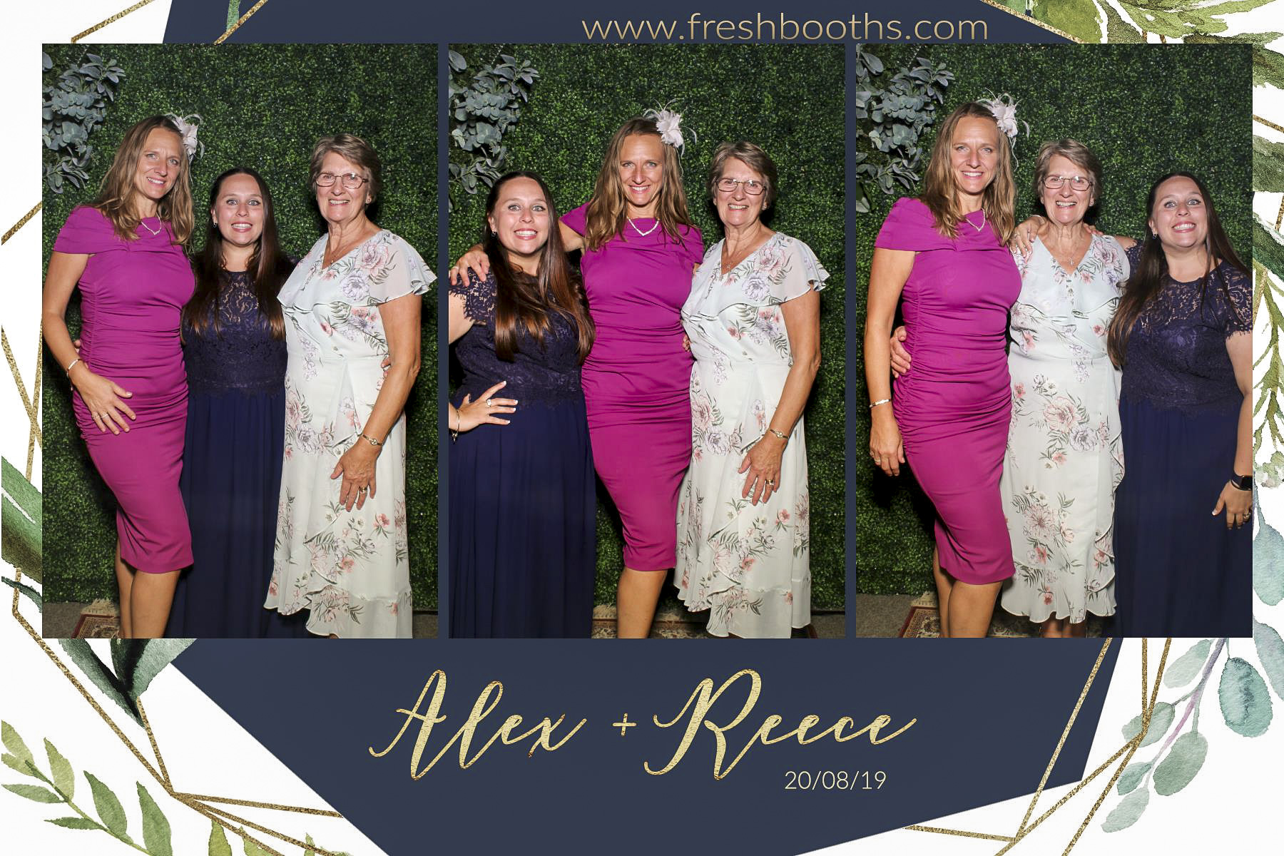 Alex & Reece Wedding - Selfie Mirror | View more photos from the event at gallery.freshbooths.com/u/FreshBooths/Alex-Reece-Wedding-Selfie-Mirror