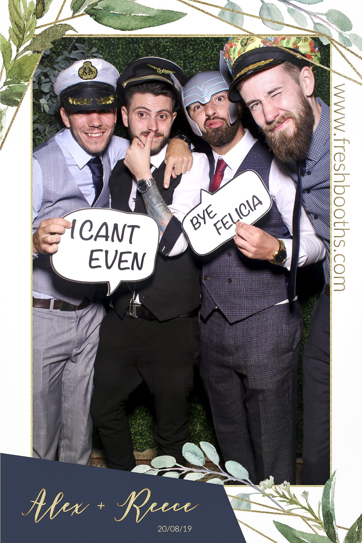 Alex & Reece Wedding - Selfie Mirror | View more photos from the event at gallery.freshbooths.com/u/FreshBooths/Alex-Reece-Wedding-Selfie-Mirror