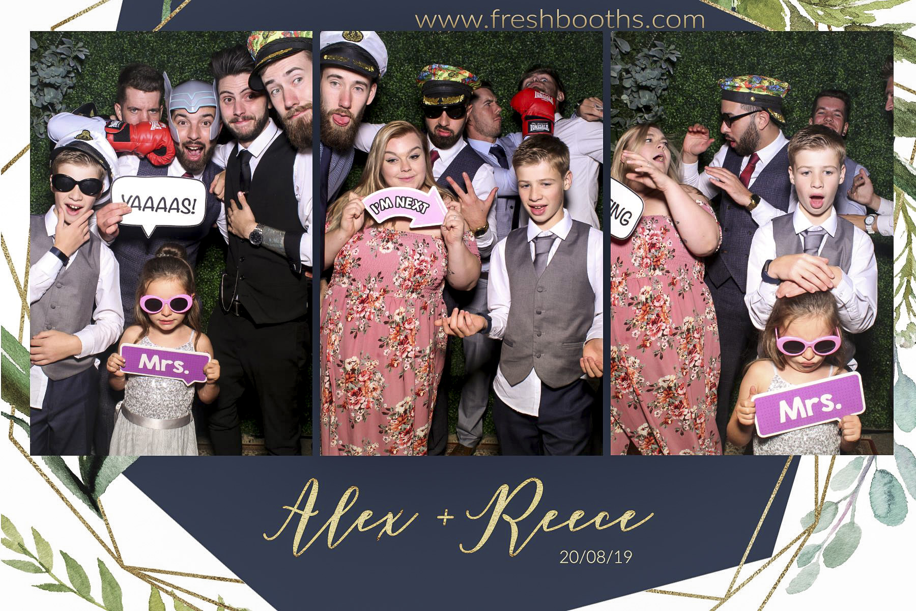 Alex & Reece Wedding - Selfie Mirror | View more photos from the event at gallery.freshbooths.com/u/FreshBooths/Alex-Reece-Wedding-Selfie-Mirror
