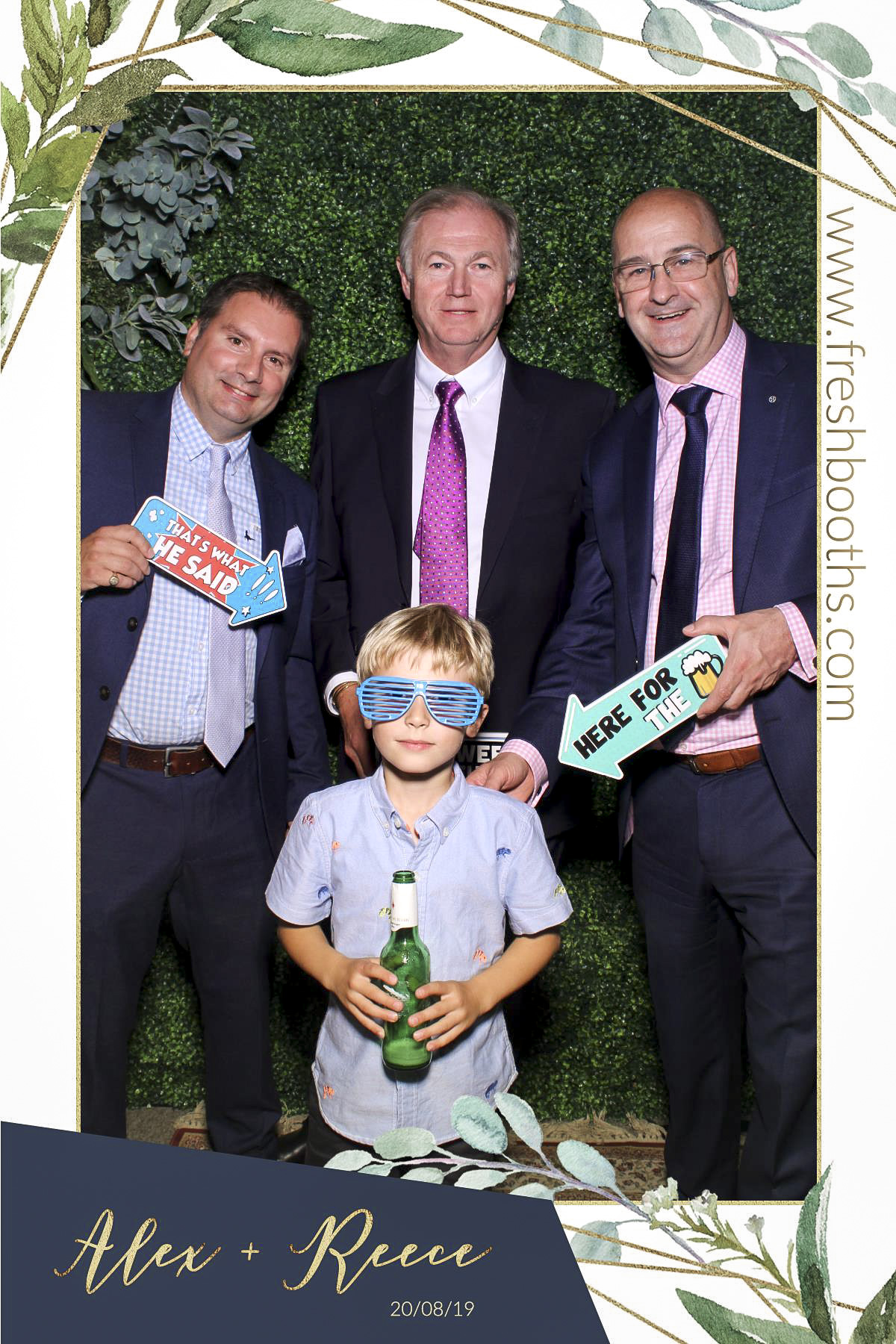 Alex & Reece Wedding - Selfie Mirror | View more photos from the event at gallery.freshbooths.com/u/FreshBooths/Alex-Reece-Wedding-Selfie-Mirror