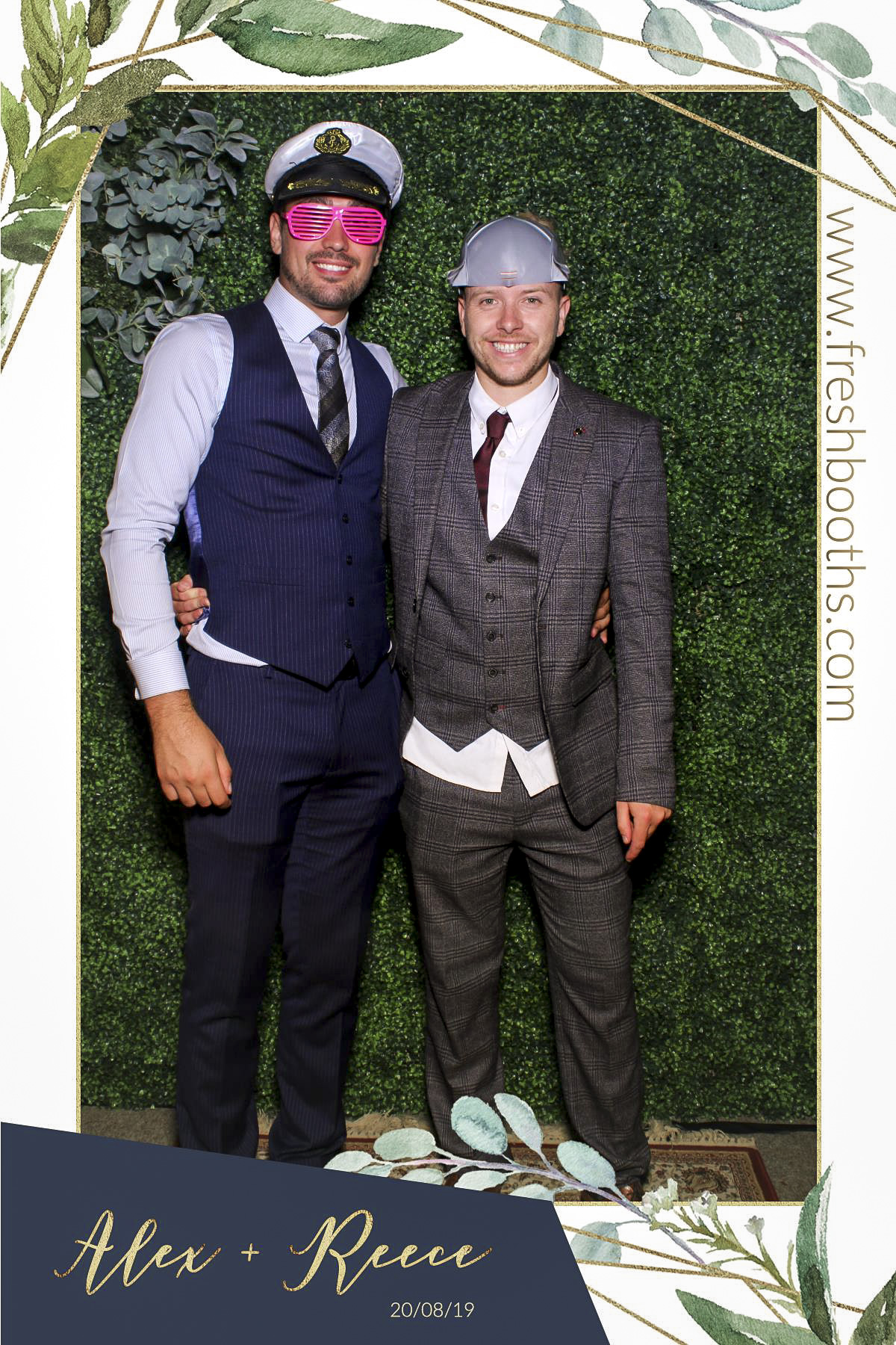 Alex & Reece Wedding - Selfie Mirror | View more photos from the event at gallery.freshbooths.com/u/FreshBooths/Alex-Reece-Wedding-Selfie-Mirror