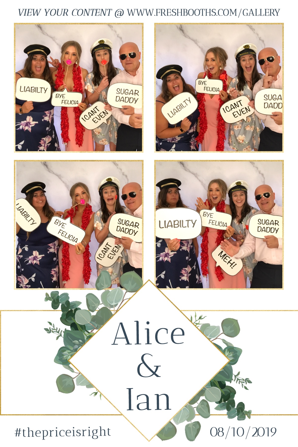Alice & Ian's Wedding - GIF Station | View more photos from the event at gallery.freshbooths.com/u/FreshBooths/Alice-Ians-Wedding-GIF-Station
