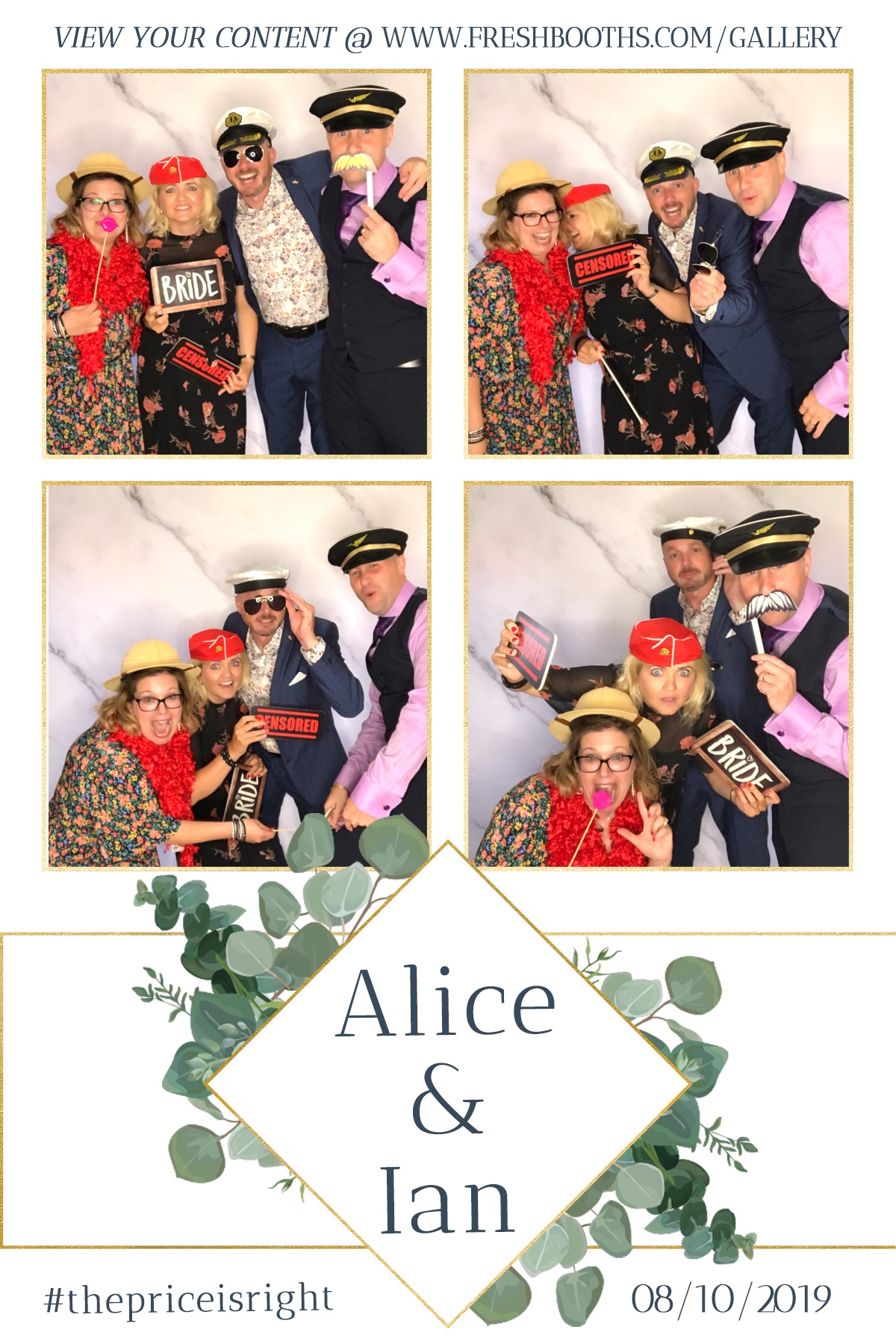 Alice & Ian's Wedding - GIF Station | View more photos from the event at gallery.freshbooths.com/u/FreshBooths/Alice-Ians-Wedding-GIF-Station