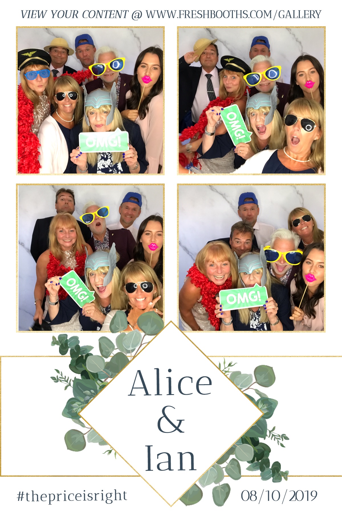 Alice & Ian's Wedding - GIF Station | View more photos from the event at gallery.freshbooths.com/u/FreshBooths/Alice-Ians-Wedding-GIF-Station