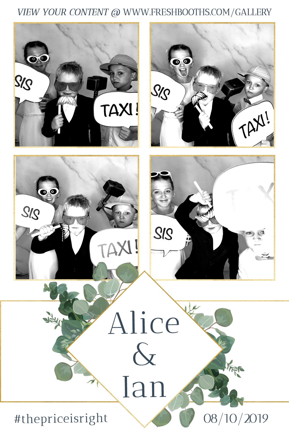 Alice & Ian's Wedding - GIF Station | View more photos from the event at gallery.freshbooths.com/u/FreshBooths/Alice-Ians-Wedding-GIF-Station