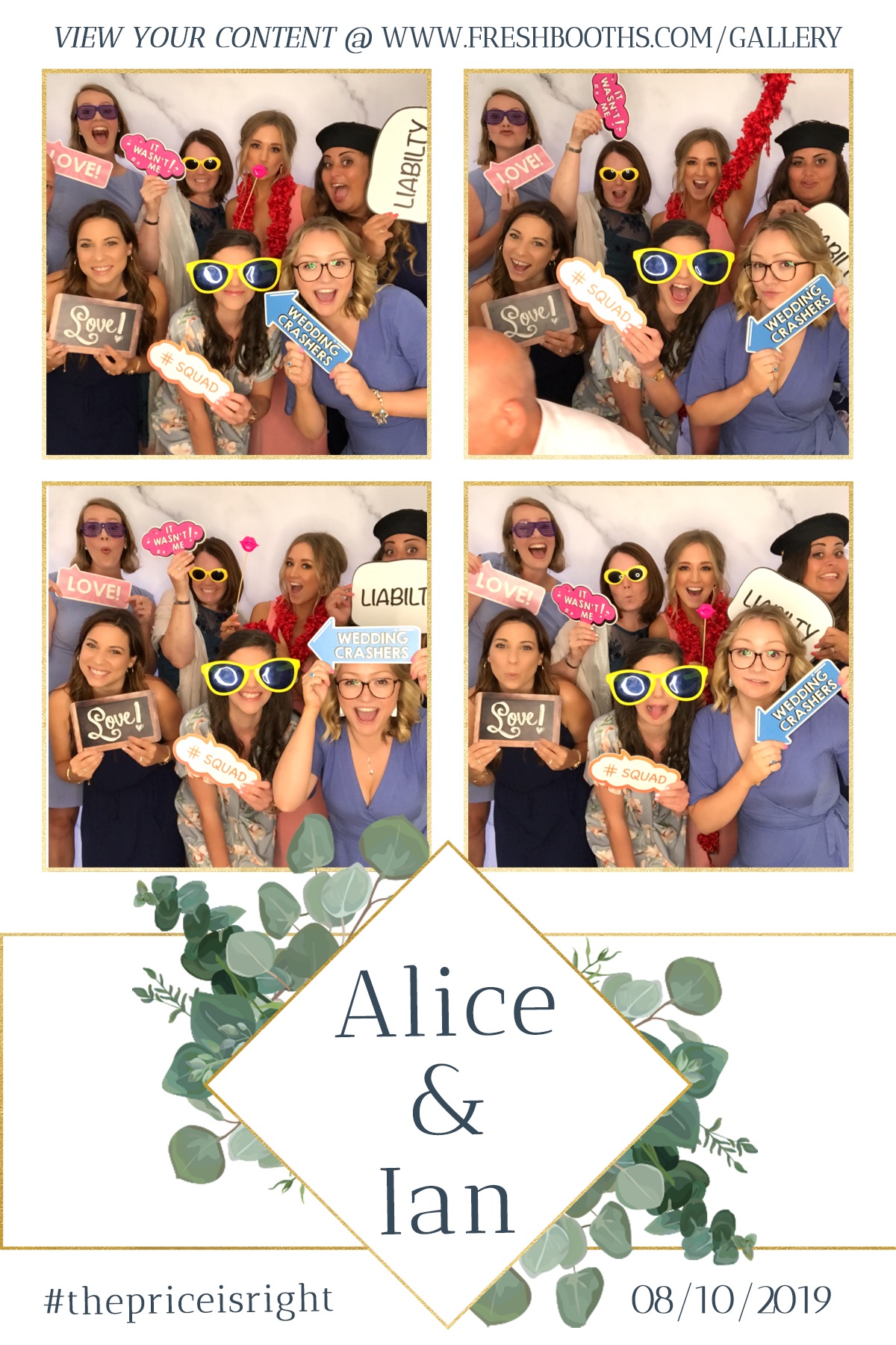 Alice & Ian's Wedding - GIF Station | View more photos from the event at gallery.freshbooths.com/u/FreshBooths/Alice-Ians-Wedding-GIF-Station