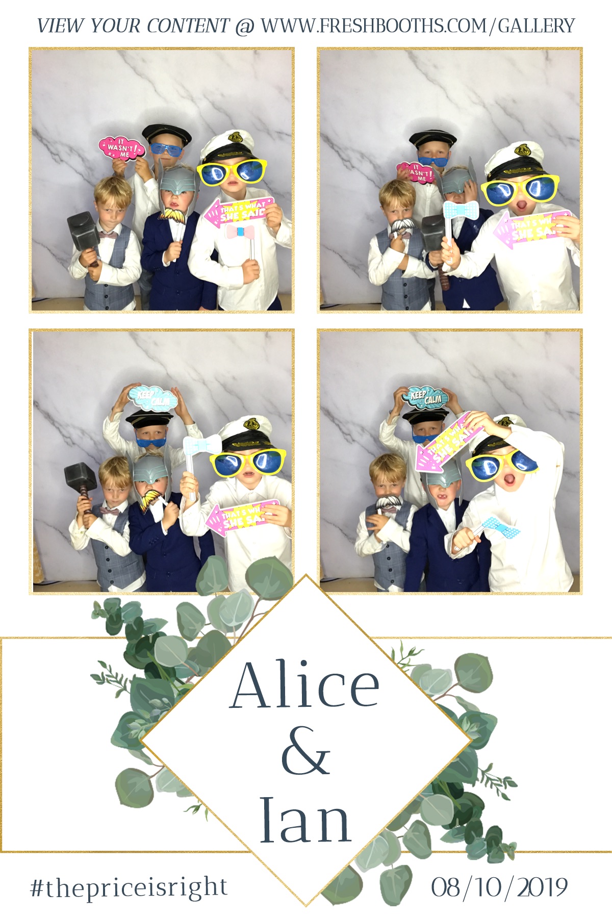 Alice & Ian's Wedding - GIF Station | View more photos from the event at gallery.freshbooths.com/u/FreshBooths/Alice-Ians-Wedding-GIF-Station