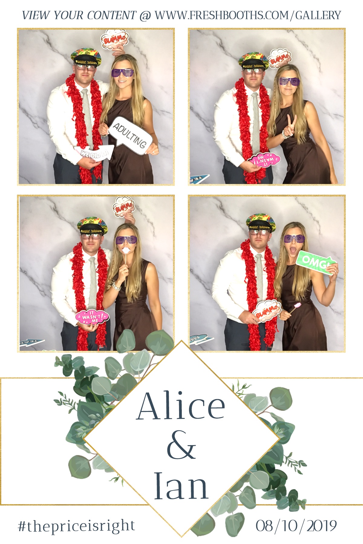 Alice & Ian's Wedding - GIF Station | View more photos from the event at gallery.freshbooths.com/u/FreshBooths/Alice-Ians-Wedding-GIF-Station