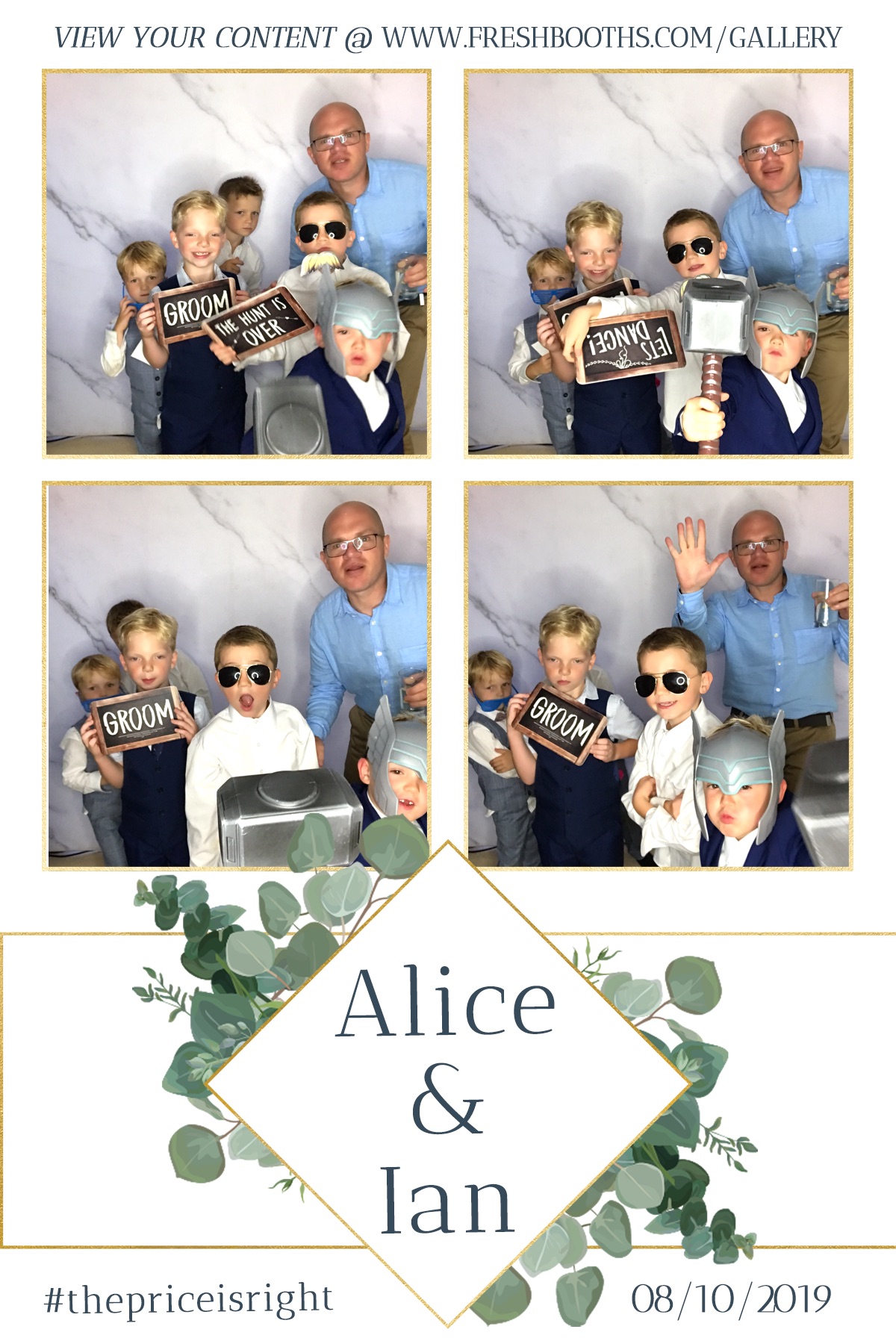 Alice & Ian's Wedding - GIF Station | View more photos from the event at gallery.freshbooths.com/u/FreshBooths/Alice-Ians-Wedding-GIF-Station