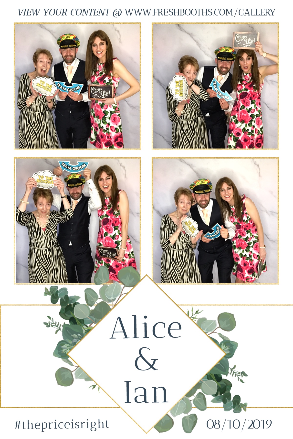 Alice & Ian's Wedding - GIF Station | View more photos from the event at gallery.freshbooths.com/u/FreshBooths/Alice-Ians-Wedding-GIF-Station