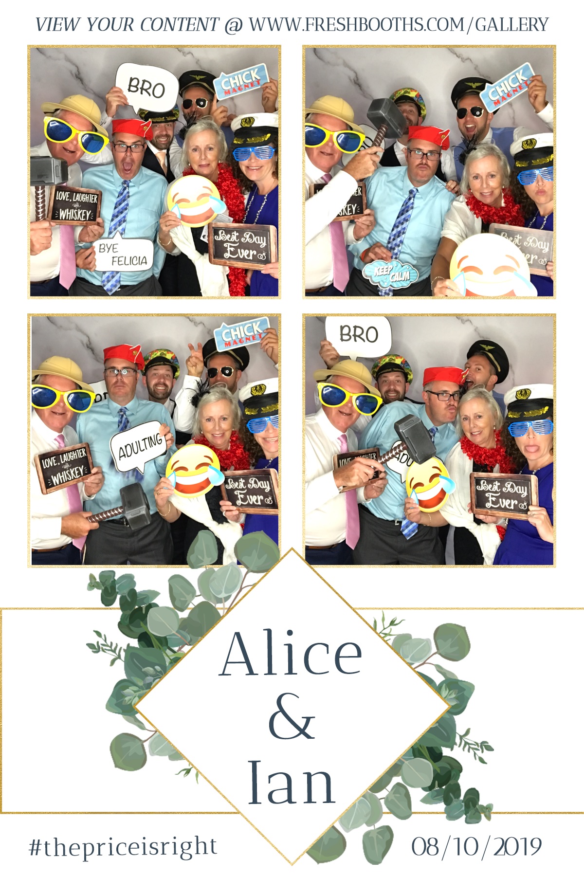 Alice & Ian's Wedding - GIF Station | View more photos from the event at gallery.freshbooths.com/u/FreshBooths/Alice-Ians-Wedding-GIF-Station