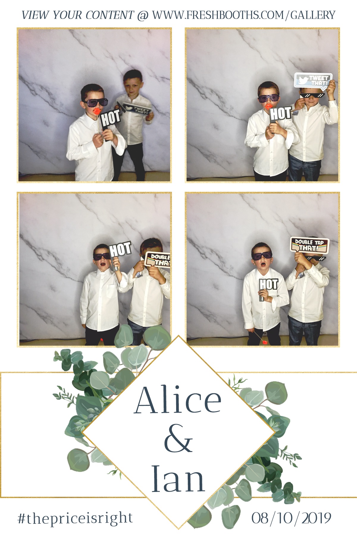 Alice & Ian's Wedding - GIF Station | View more photos from the event at gallery.freshbooths.com/u/FreshBooths/Alice-Ians-Wedding-GIF-Station