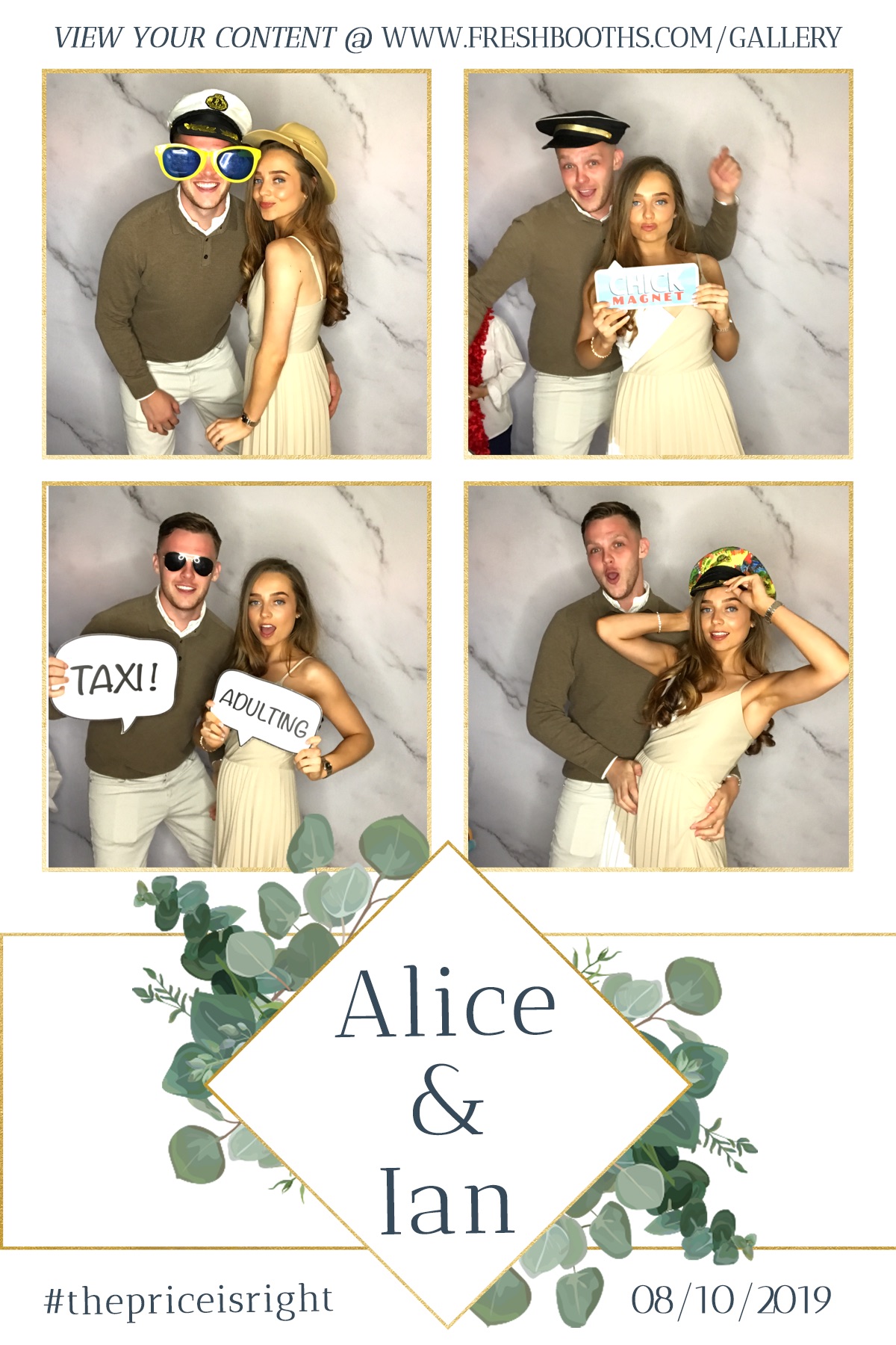 Alice & Ian's Wedding - GIF Station | View more photos from the event at gallery.freshbooths.com/u/FreshBooths/Alice-Ians-Wedding-GIF-Station