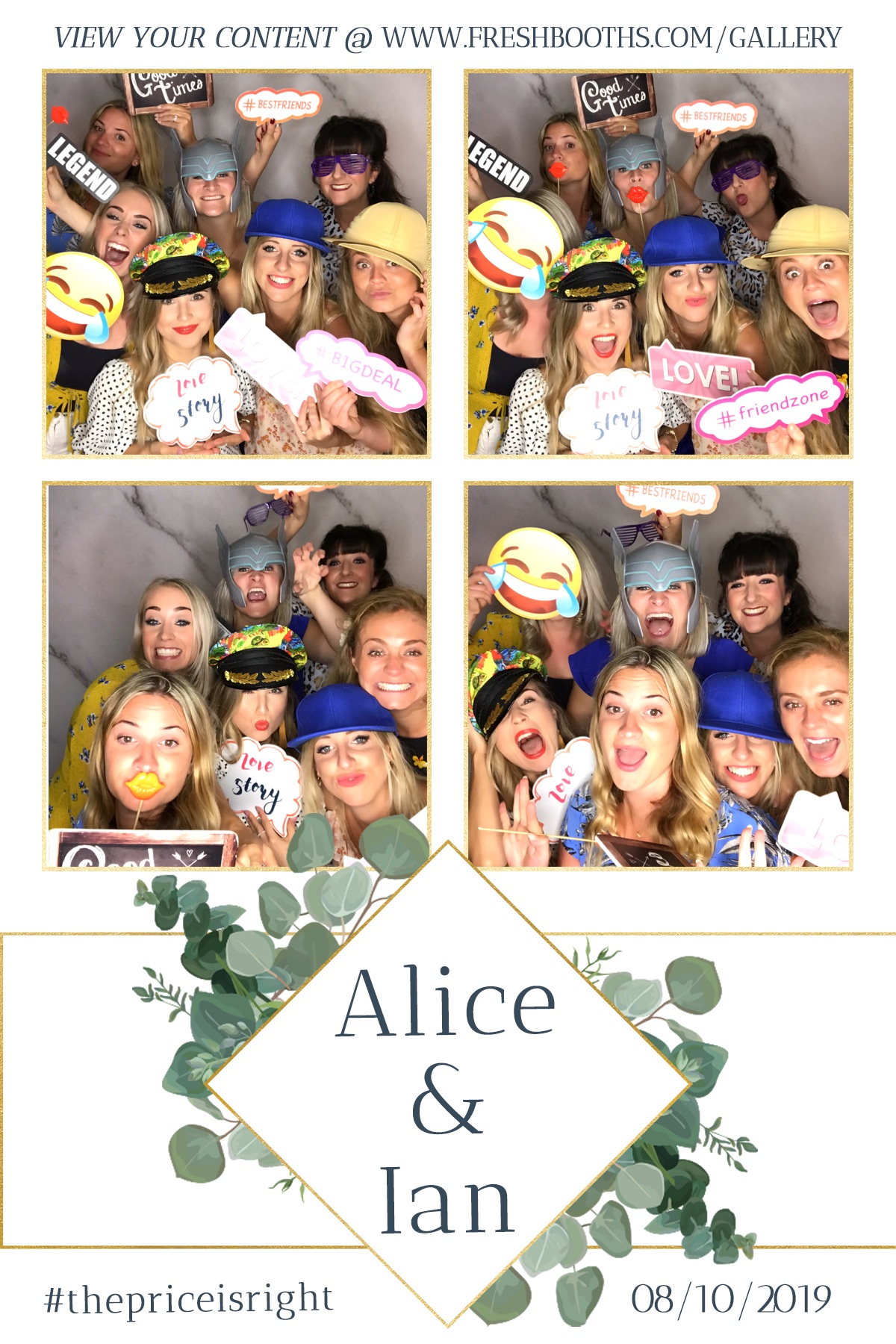Alice & Ian's Wedding - GIF Station | View more photos from the event at gallery.freshbooths.com/u/FreshBooths/Alice-Ians-Wedding-GIF-Station