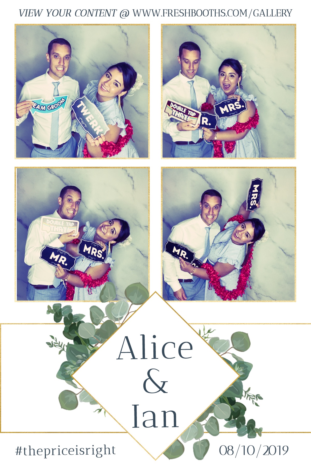 Alice & Ian's Wedding - GIF Station | View more photos from the event at gallery.freshbooths.com/u/FreshBooths/Alice-Ians-Wedding-GIF-Station